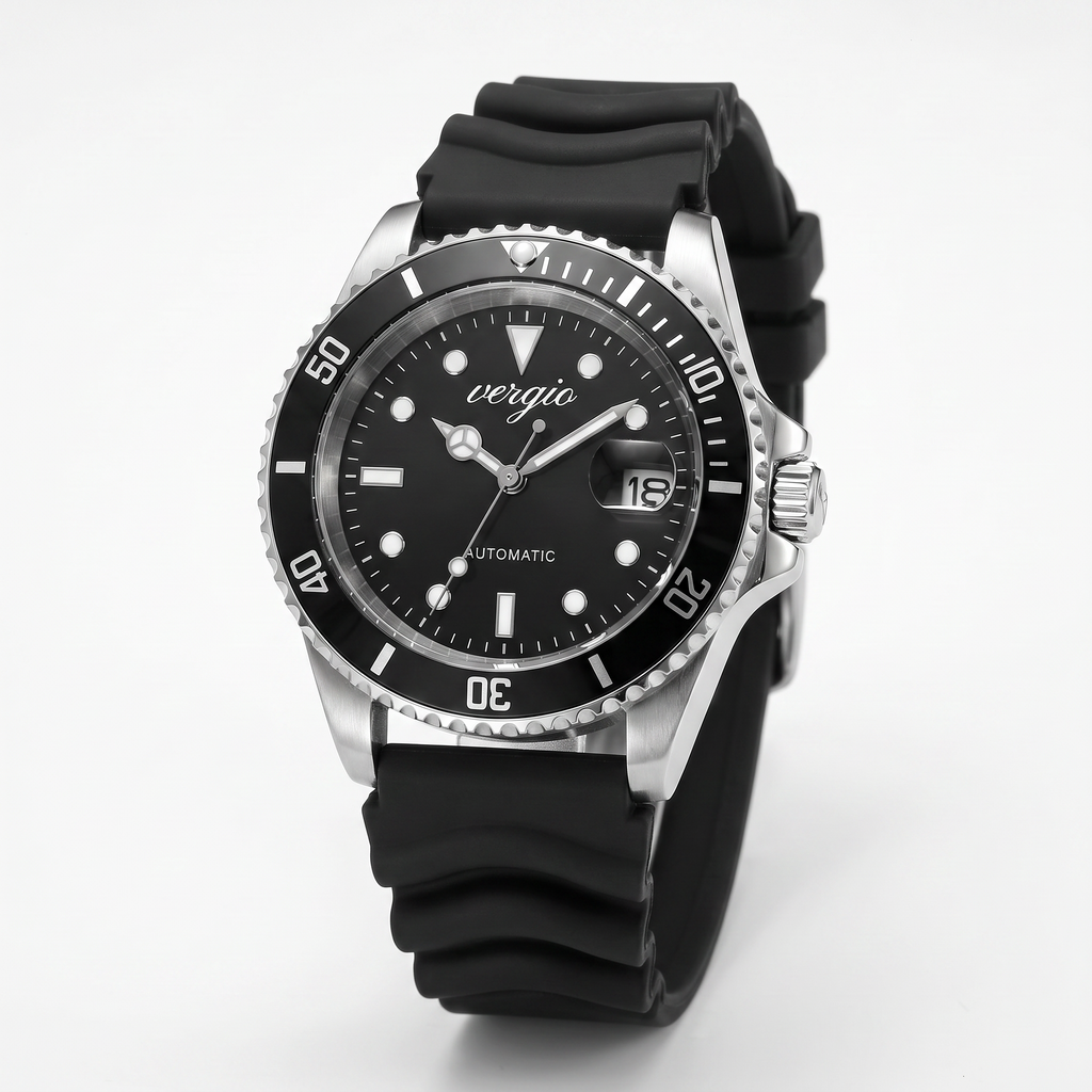 Reloj Vergio con correa de silicona